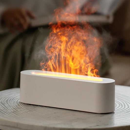 Home Flame Aroma Diffuser | موزع العطر المنزلي بتأثير اللهب